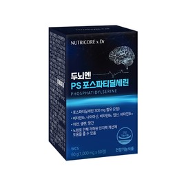 Nutricore / 뉴트리코어 X Dr 두뇌엔 PS 포스파티딜세린 1000mg x 60정 (1개월)