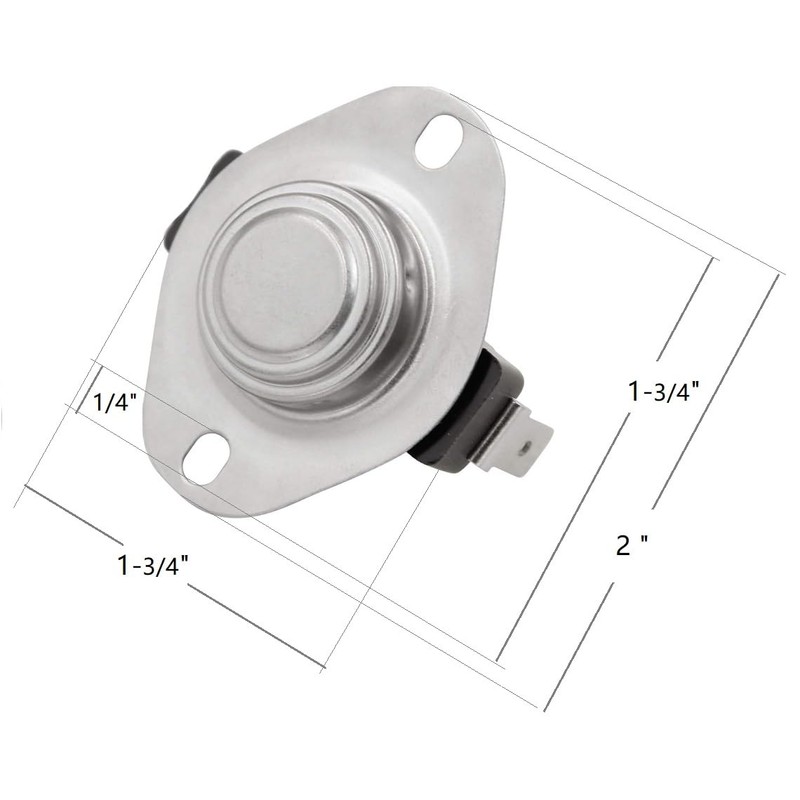 BoyoTec Thermostat Switch for Fireplace Blower Fan, Temp Sensor for