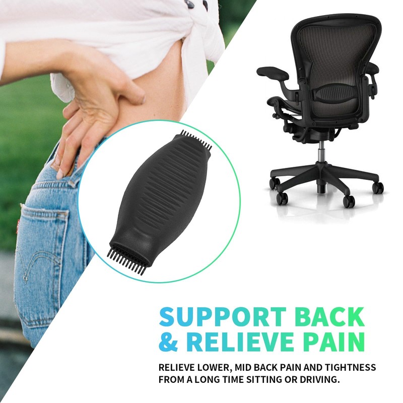 ECOTRIC Lumbar Support Pad Compatible with Herman Miller Classic Aeron
