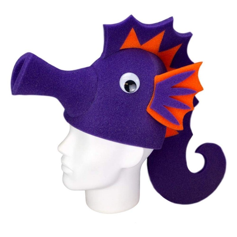 FOAM PARTY HATS: Water (Seahorse)