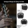 12 Pack Silicone Clarinet Thumb Rest Cushion, Black Thumb Rest