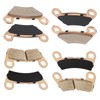 Mabutingti Front and Rear Brake Pads Sintered for Polaris RZR