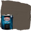 Glidden Total 1 gal. Cabin Fever/Brown Flat Interior Paint with