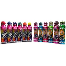 Bingo Dauber - Mixed Dozen Includes 6 Dazzle Glitter Ink & 6 Ultra Bright Sunsational Ink Dabber