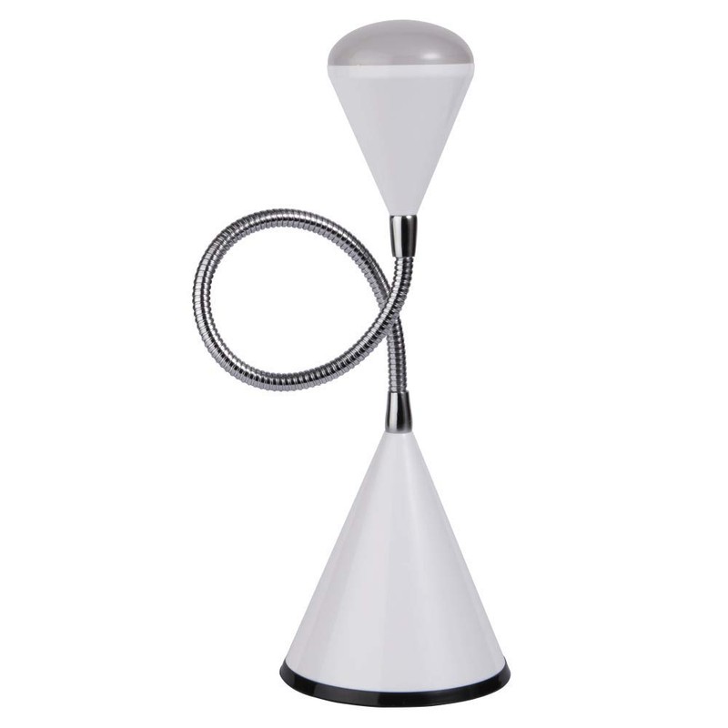 OttLite LED Cone Desk Lamp, White