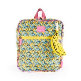 Cloe - Mochila Estampado Banana Color Azul para Niña
