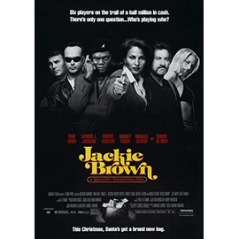 OMG Printing Jackie Brown Quentin Tarantino Poster/Print/Picture Satin Photo Paper - A1-594mm x 841mm