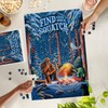 Bigfoot Puzzle 1000 Piece for Adults – Sasquatch Camping Scene,