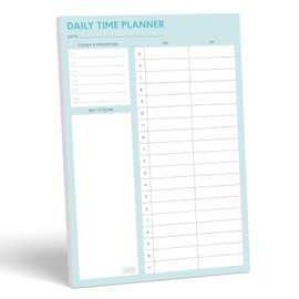 Sweetzer & Orange Time Block Planner. Undated Organizer To Do List Notepad. 7x10” Day Scheduler Productivity Task Pad. Checklist Diary, Work Journal, Appointment Pad, Daily To Do List Daybook
