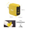MagCUBE EN-MC67YL1 AOHI Charger, 67 W Type-C 2 Ports, Equipped