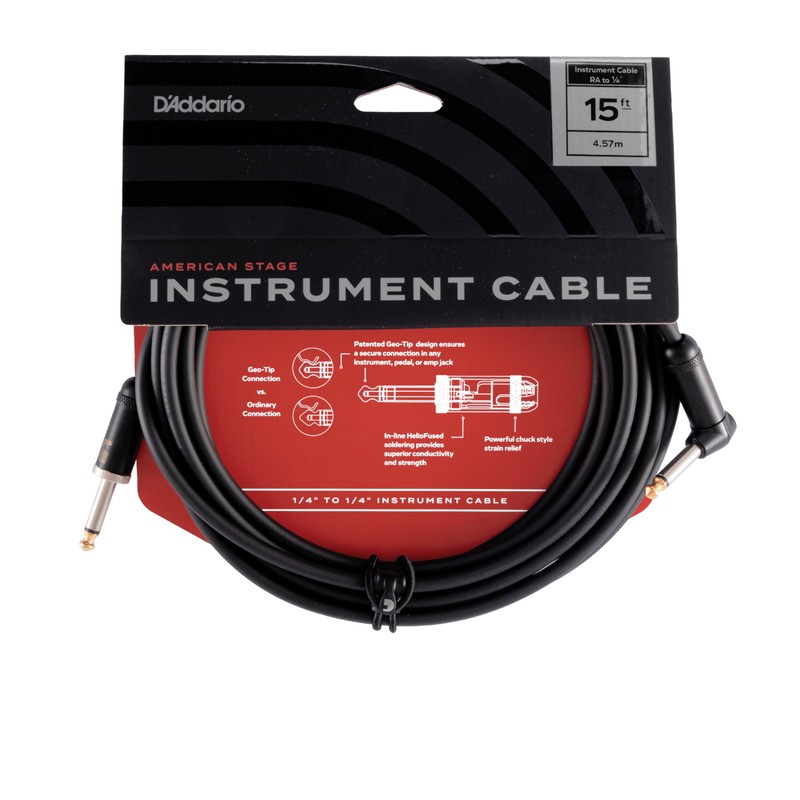 Planet Waves PW-AMSGRA-15 - Cable para instrumentos American Stage
