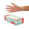 Vinyl Gloves Box of 100 Disposable gloves (XL, vinyl, transparent),