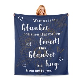 JEWGLO Christmas Blankets and Throws, Inspirational Blankets for Women, Appreciation Throw Blanket for Couch Blanket for Best Friendship Blanket Gifts for Birthday Anniversary Valentines Day 60x50
