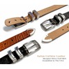 Harbor Italian Calfskin Genuine Leather Designer Golf Dress Belt 1-1/8"(30mm)