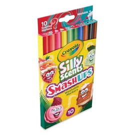 Crayola Silly Scents™ Smash Ups Slim Washable Scented Markers, 10 Count