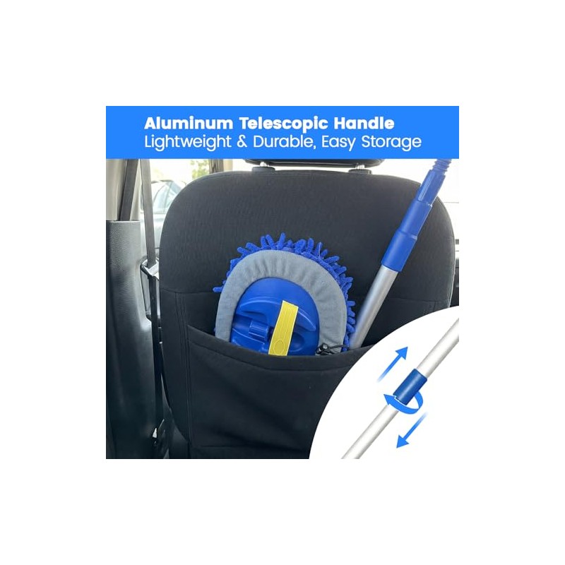 TORVA Cepillo de limpieza de automóvil de 41 pulgadas con