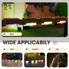 Solar Deck Lights Outdoor 16 Pack,Solar Step Lights Waterproof for