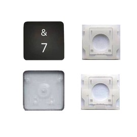 Replacement Number 7 Key Cap and Hinges are Applicable for MacBook Pro/Air Model A2141 A2251 A2289 A2179 A2337 A2338 A2442 A2485 A2779 A2780 A2941 A2918 A2992 A2681 A2941 2019-2023 Year