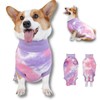 TORJOY TORJOY Breathable Dog Recovery Suit for Male/Female, Tie Dye
