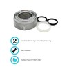 Dura Faucet DF-RK510-CP RV Faucet Spout Nut and Rings Replacement