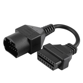 Adapterkabel, 17-polig auf 16-polig OBD2-Adapterstecker Diagnosescannerkabel Ersatz für für Diagnose 17-polig auf 16-polig, 17-polig Obd2, 17-polig auf 16-polig, 17-polig,