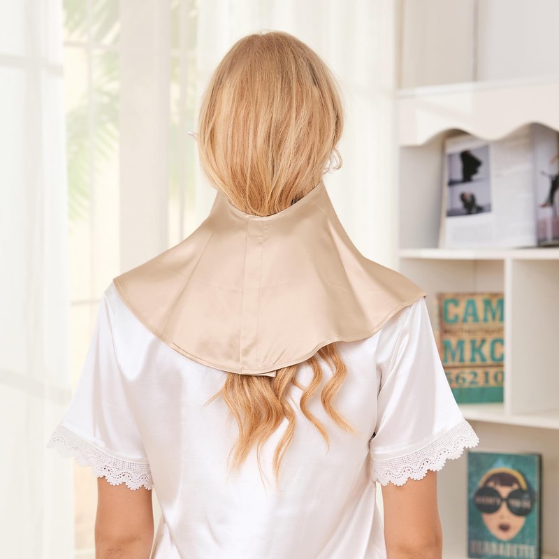 THXSILK Silk Face Cover, Neck Cover, 100% Silk, Highest Grade