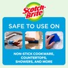 Scotch-Brite Scrub Dots Non-Scratch Scrub Sponge, Everyday Cleaning Power. Rinses