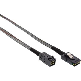 InLine® 27628 A Mini SAS HD SFF-8643 to SFF-8087 Cable Side Band, 0.5 m
