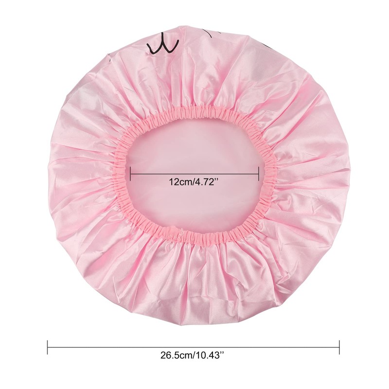 G2PLUS 2PCS Elastic Kids Bath Caps, Double layer Baby Bathing