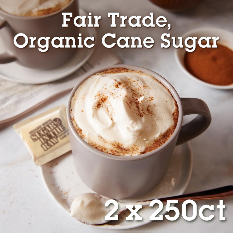 Sugar In The Raw Organic Granulated White Premium Cane Sugar,