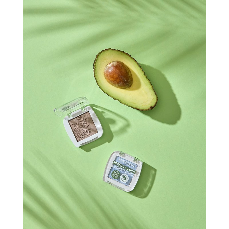Deborah Eyeshadow Mono Organic Formula Pure Colour No. 08 Chestnut