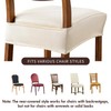 YUEANG Waterproof Seat Covers for Dining Room Chairs Set of
