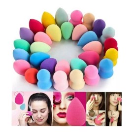 Importacion 12 Esponjas Para Aplicacion De Base Y Maquillaje Corrector