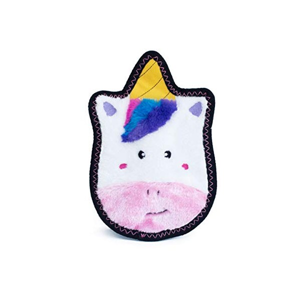 ZippyPaws - Z-Stitch Extra Tough Dog Toy with Squeaker - Sprinkles The Unicorn