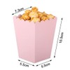 CC wonderland zone 24pcs Pink Mini Popcorn Boxes Paper Popcorn