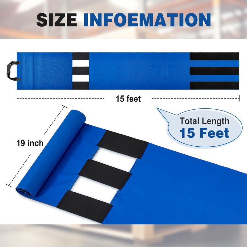 Woanger Adjustable Pallet Straps Cargo Bundling Straps Reusable Pallet Wrap