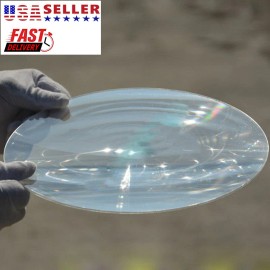 Unbranded PMMA Fresnel Lens Dia. 300mm Focal 400mm Optical Solar Concentrator Magnifier