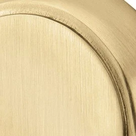 Emtek 2251 Half Dome Style Door Stop 13 Finish Options (Satin Brass (US4))