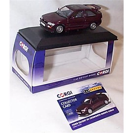 Corgi Vanguards Ford Escort Mk5 RS Cosworth Monte Carlo Jewel Violet vehicle 1:43 scale diecast model
