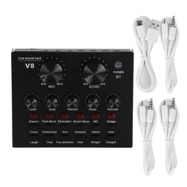 V8 Live Broadcast Sound Card Mobile Phone USB Host Multifunction Computer Karaoke
