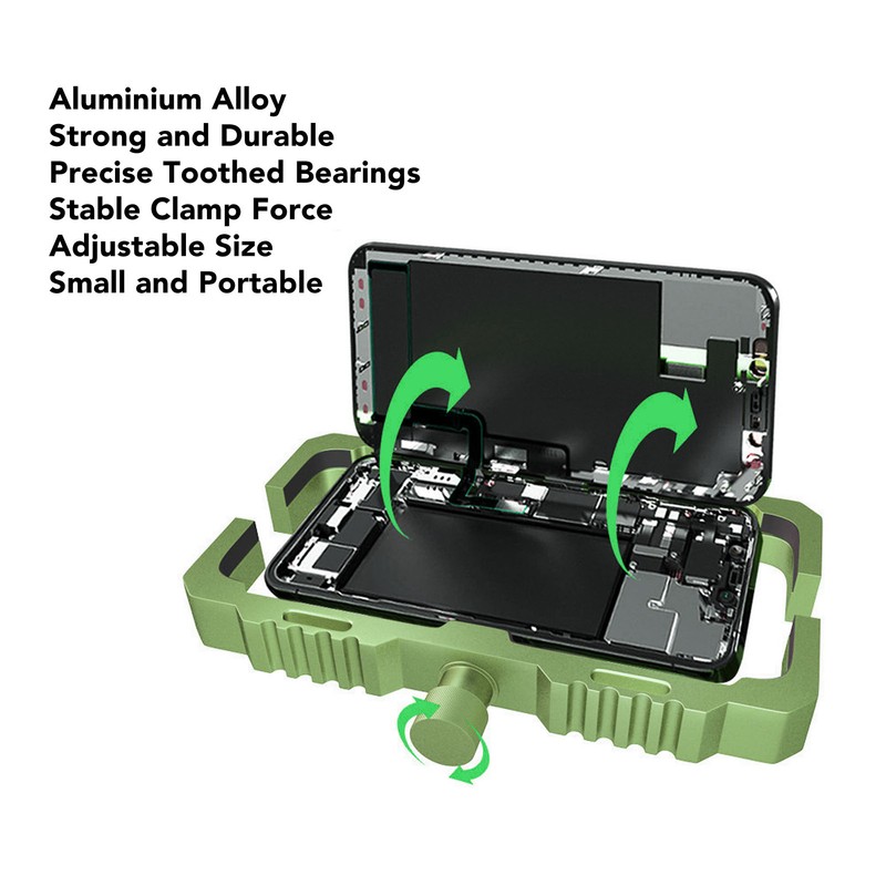 Phone Screen Separator Aluminium Alloy Adjustable Stable Sturdy Portable Cell