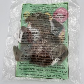 McDonald's Claude Crab Teenie Beanie Babies TY 1999 McDonalds Happy Meal Toy Tag Bag