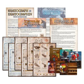 Pegasus Spiele 51314G The Cartographer & The Cartographer: Far Expeditions (Expansion)