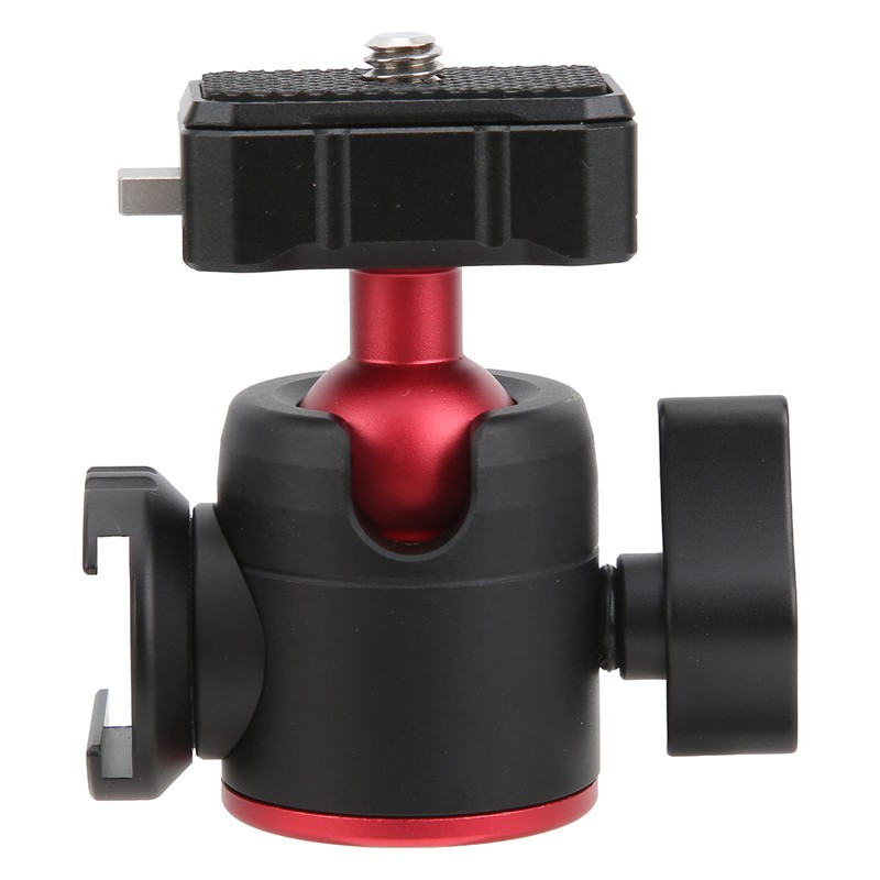 Tripod Ball Heads Metal 360 Degree Rotating with Cold Shoe