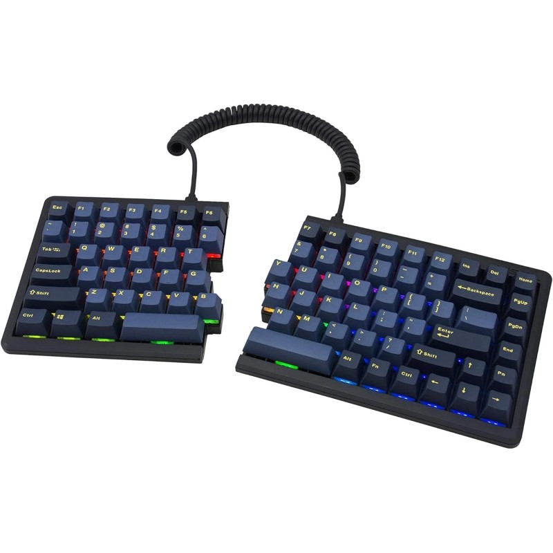 Mistel MD770RGB BT Wireless Split Mechanical Keyboard with Cherry MX
