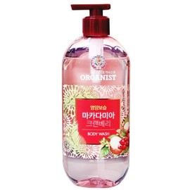 LG 오가니스트 마카다미아 크랜베리 바디워시 500g LG Organist Macadamia Cranberry Body Wash 500g