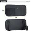 LIVANS Car Sun Visor Organizer, Vehicle Visor Storage Pouch, Auto