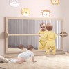 GOFEI 3-in-1 Montessori Mirror with Baby Pull Bar for Toddlers