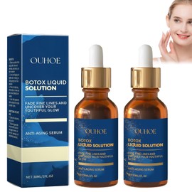 Serum Soforteffekt Gesicht 2PCS,Creme Anti-Aging,Serum Gesicht Anti Aging Reduziert Falten,Serum Soforteffekt Gesicht Stimuliert Kollagen,Geeignet für Alle Hauttypen