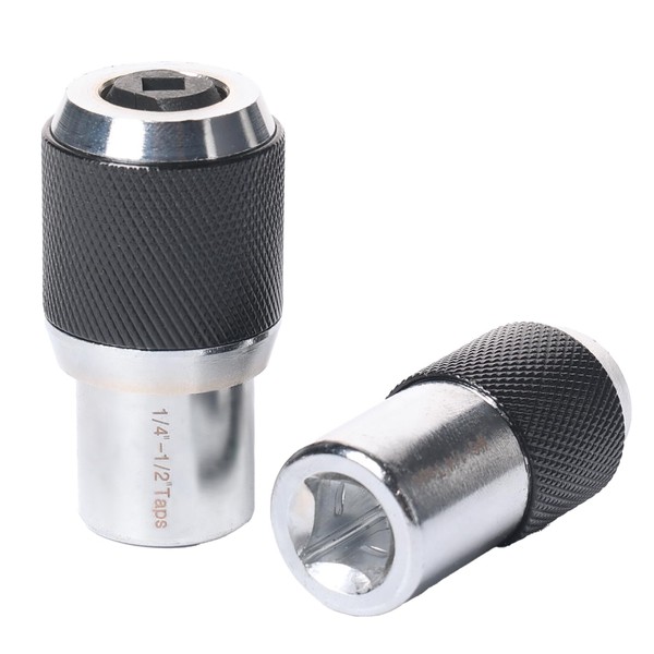 FyMosem 2PCS Tap Socket Set Adjustable Tap Socket Adapters 3/8"